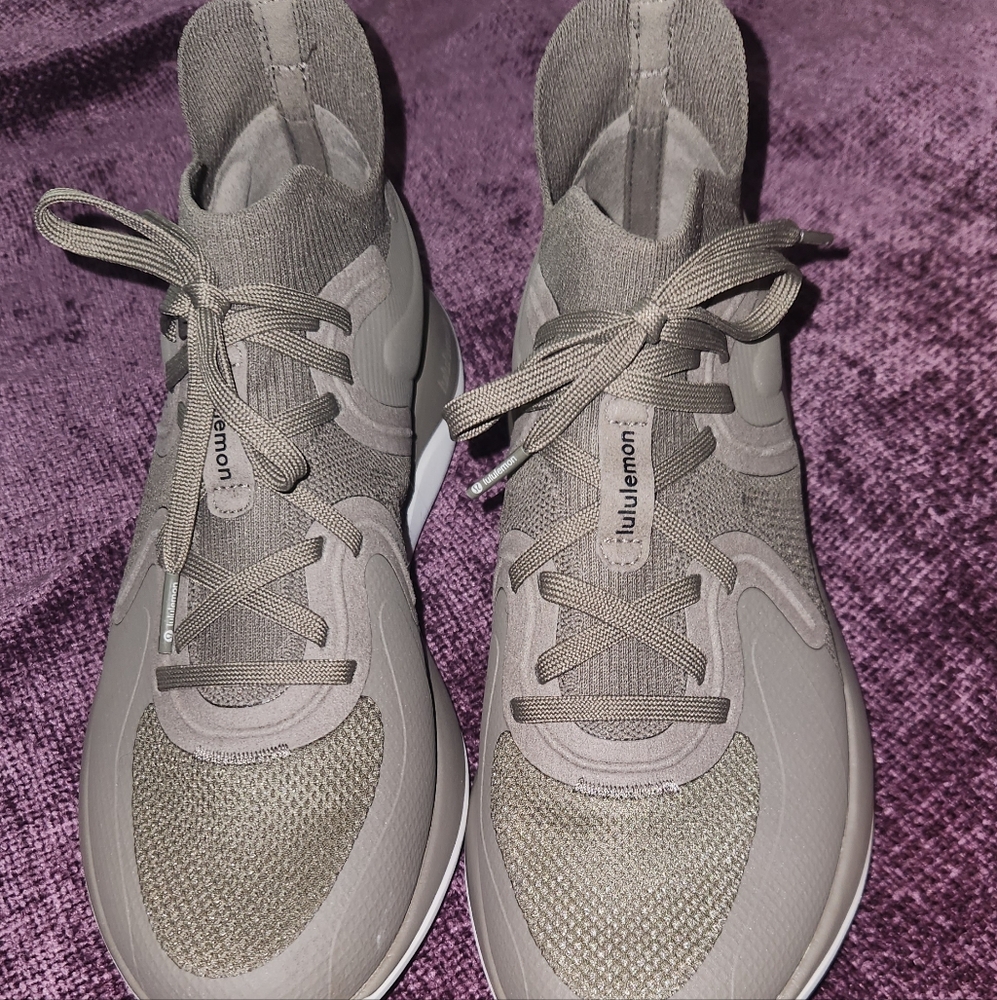 lululemon athletica Gray Athletic Shoes